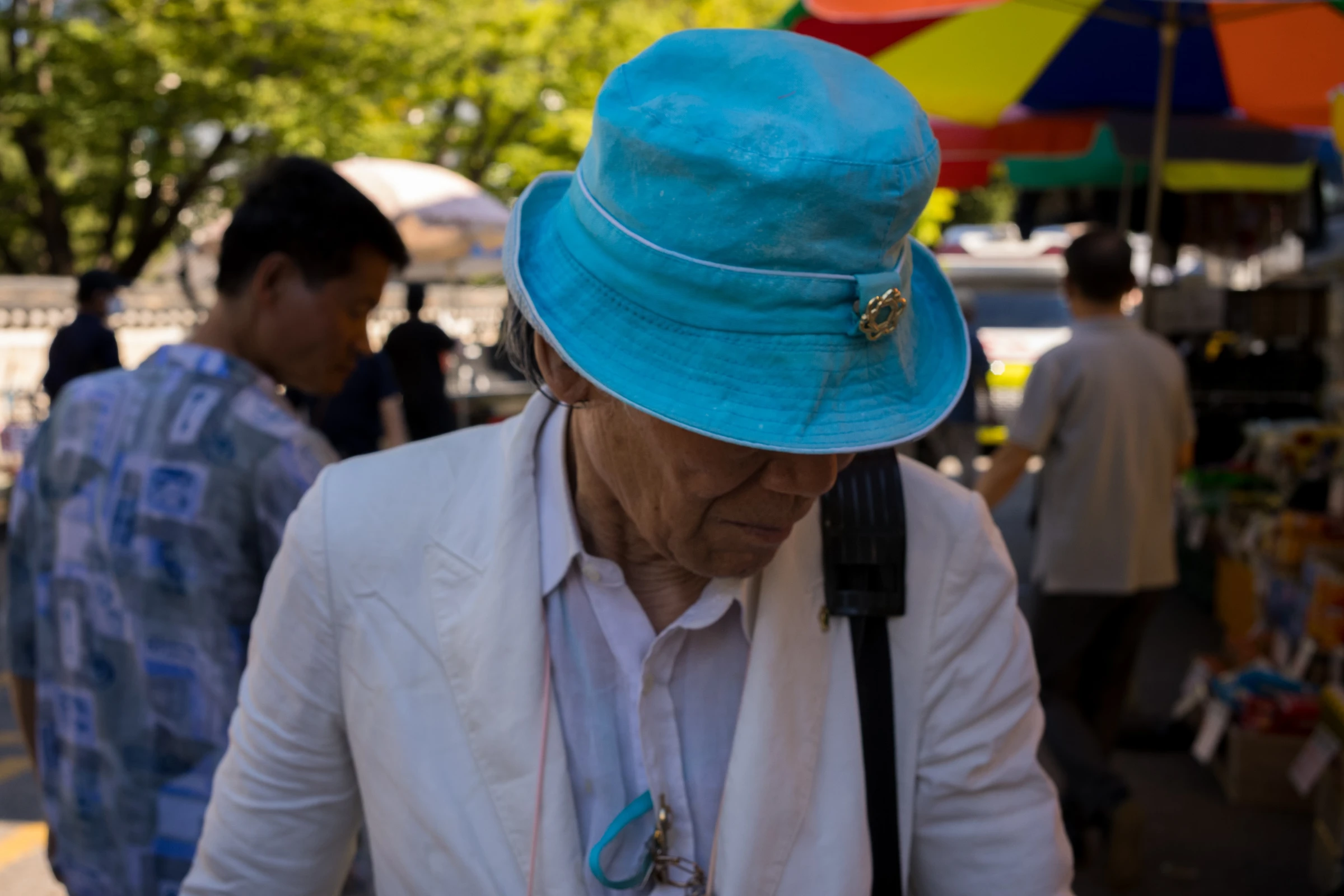 Turquoise Hat