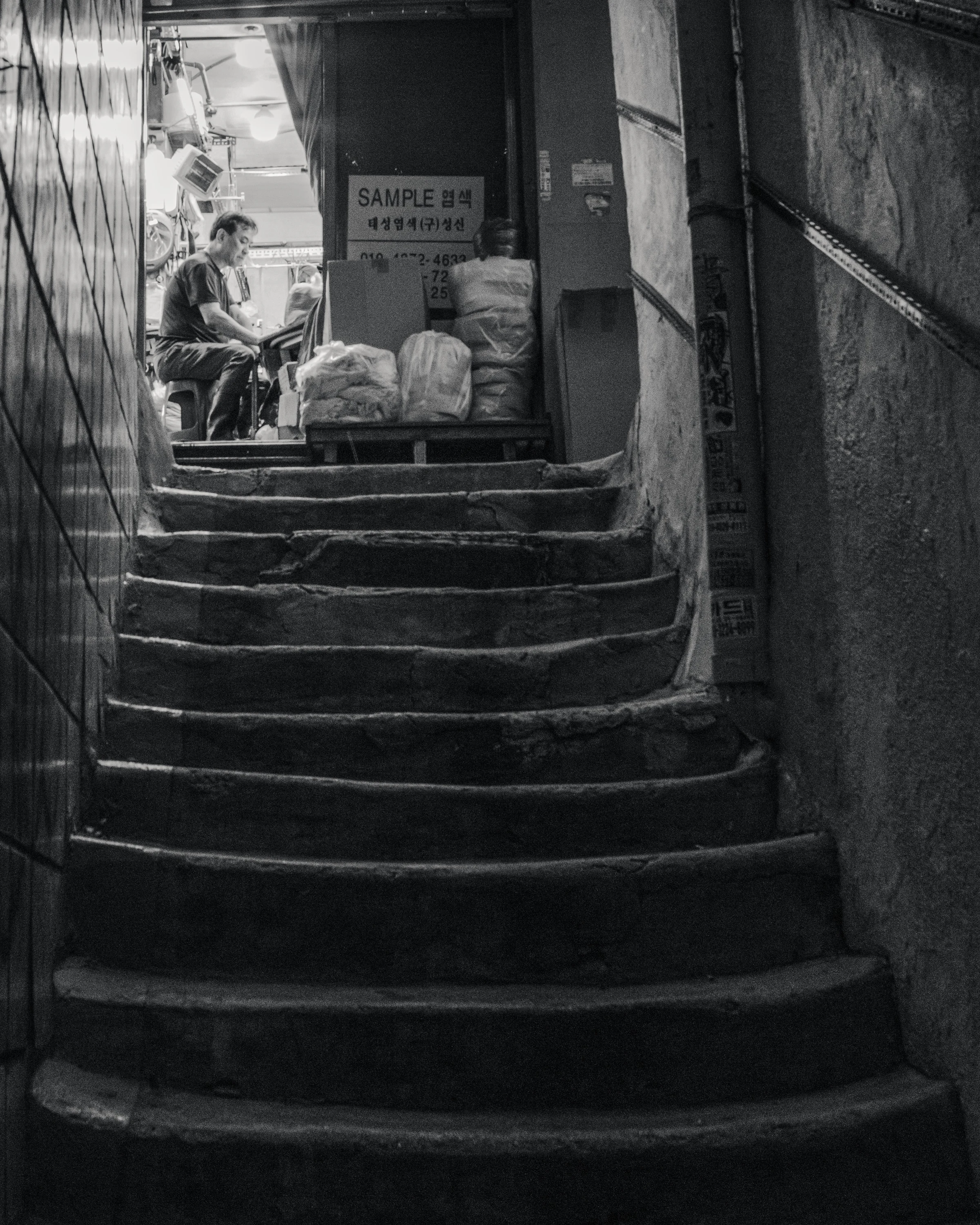 Up the Steps